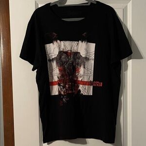 Slipknot- Black Graphic T-Shirt for Men